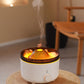 560ml Volcano Flame Remote Control Aromatherapy Air Humidifier Essential Oil Diffuser