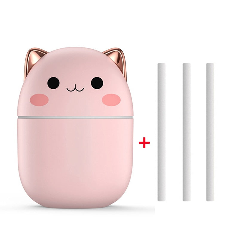 Cute Air Humidifier with Night Light