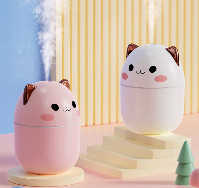 Cute Air Humidifier with Night Light